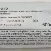 Bodenfugen-Dichtstoff Illbruck SP540 Anthrazitgrau (RAL 7016)
