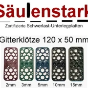 Säulenstark Gitterklötze