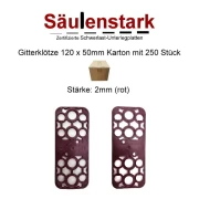 Säulenstark Gitterklötze