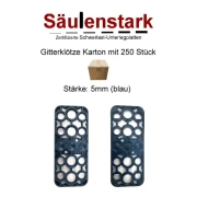 Säulenstark Gitterklötze