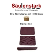 Säulenstark Unterlegplatten