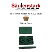 Säulenstark Unterlegplatten