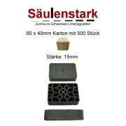 Säulenstark Unterlegplatten