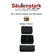 Säulenstark Unterlegplatten